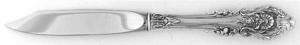 Golden Sir Christopher (Strlng, Gold) Individual Fruit Knife with Stainless Blade
