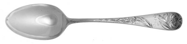 WAS161 (Sterling) Monogram Teaspoon