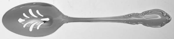 Lafayette (Silverplate) Pierced Tablespoon (Serving Spoon)