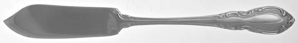 Lafayette (Silverplate) Flat Handle Master Butter Knife