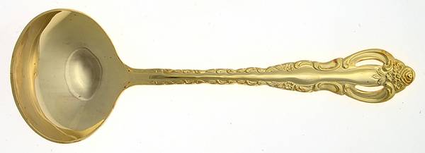 Golden Countess (Electroplate) Solid Gravy Ladle