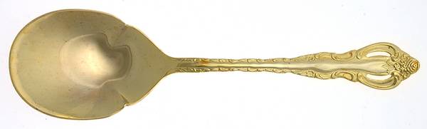 Golden Countess (Electroplate) Solid Smooth Casserole Spoon