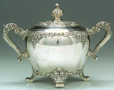 Normandie (Sterling, Hollowware) Sugar Bowl & Lid