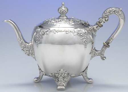 Normandie (Sterling, Hollowware) Teapot