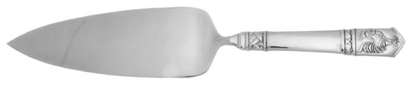 Rooster (Stainless) Pie Server with Serrated Stainless Blade HC