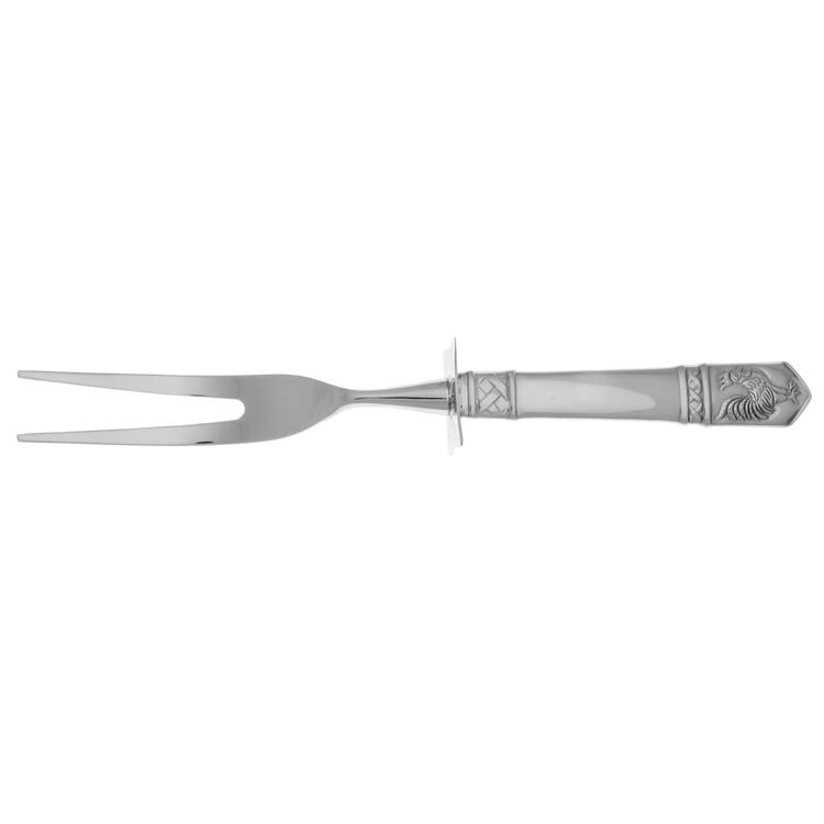 Rooster (Stainless) Carving Fork Small with Stainless Prongs HC