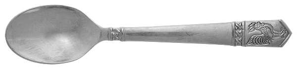 Rooster (Stainless) Teaspoon by Wallace Silver