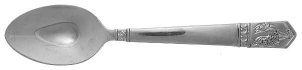 Rooster (Stainless) Tablespoon (Serving Spoon) by Wallace Silver