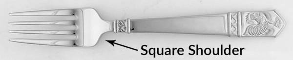 Rooster (Stainless) Individual Salad Fork