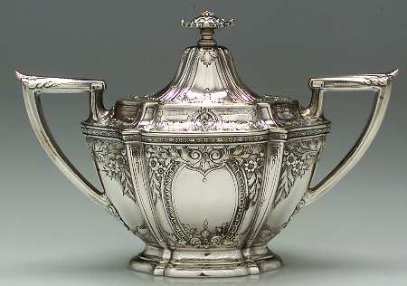 S9584 (Sterling, Hollowware) Sugar Bowl & Lid