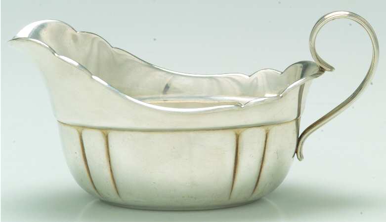 Quincy (Sterling, Hollowware) Sterling Gravy Boat No Underplate