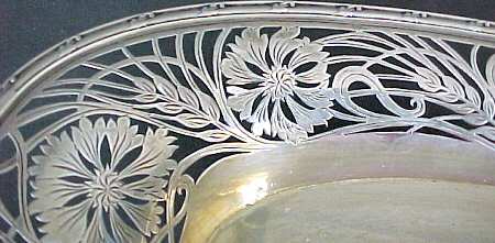 C933 (Sterling, Hollowware) 12" Bread Tray