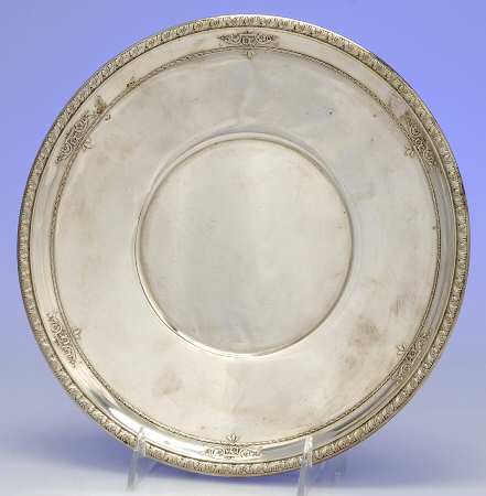 4275-9 (Sterling, Hollowware) Sterling Sandwich Plate