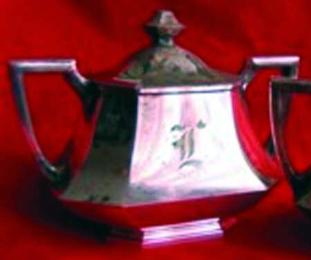 3104N (Silverplate, Hollowware) Sugar Bowl & Lid
