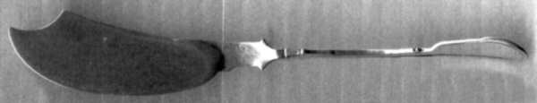 WHS31 (Sterling) Flat Handle Master Butter Knife