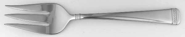 Notting Hill (Stainless) Medium Solid Cold Meat Serving Fork