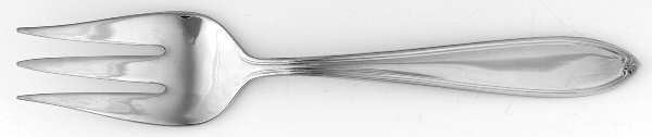 India (Stainless) Medium Solid Cold Meat Serving Fork by Wedgwood Silver