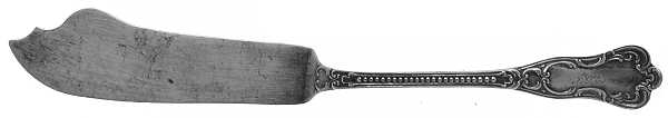 WND16 (Sterling) Flat Handle Master Butter Knife