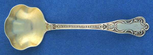 WND16 (Sterling) Solid Piece Cream Ladle