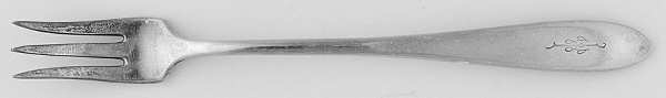 WAS166 (Silverplate) Cocktail/Seafood Fork