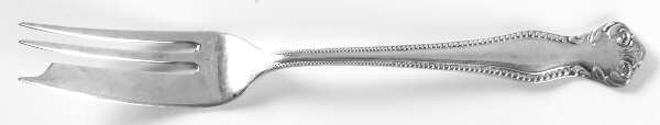 W Silver Plate One (Silverplate) Individual Pie Fork