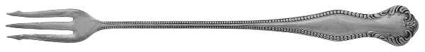 W Silver Plate One (Silverplate) Long Handle Pickle/Olive Fork