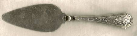 WSC44 (Sterling) Pie Server with Stainless Blade
