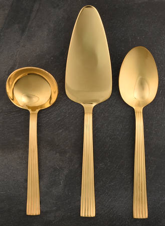 Gold Ionic (Gold Electroplate) 3 Piece Completer Set