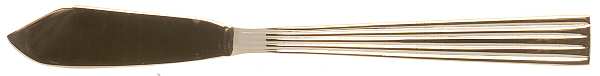 Gold Ionic (Gold Electroplate) Flat Handle Master Butter Knife