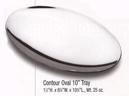 Contour (Armetale, Hollowware) 10" Oval Tray