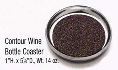 Contour (Armetale, Hollowware) Wine Bottle Coaster