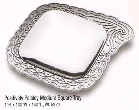 Positively Paisley (Armetale, Hollowware) by Wilton Armetale