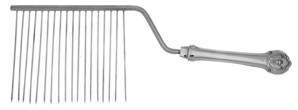 Napoleon Bee (Stainless) Cake Breaker with Silverplate Prongs HC