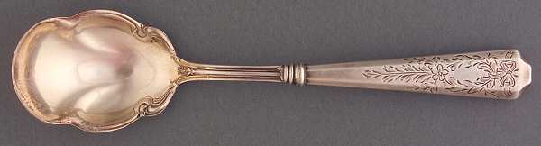 WSC45 (Sterling) Hollow Handle Sugar Shell Spoon
