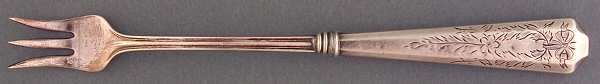 WSC45 (Sterling) Pickle Fork W/Hollow Handle