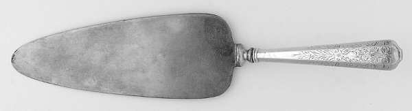 WSC45 (Sterling) Monogram Pie Server w/Stainless Blade