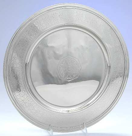 Jaipur (Hollowware) 13" Round Tray