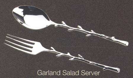 Garland Romance (Stainless) (2 Pc) Solid Salad Set