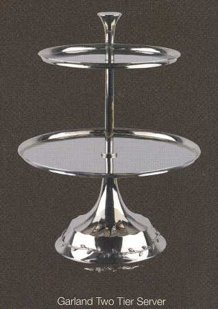 Garland Romance (Hollowware) 2 Tier Serving Tray