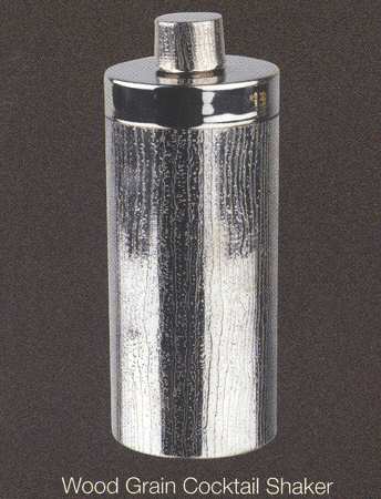 Wood Grain (Hollowware) Cocktail Shaker