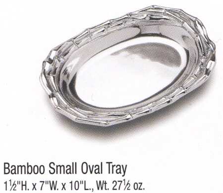 Bamboo (Armetale, Hollowware) 10" Oval Tray
