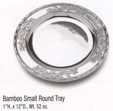 Bamboo (Armetale, Hollowware) 12" Round Tray