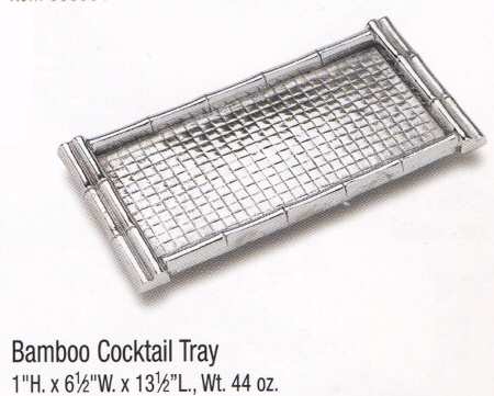 Bamboo (Armetale, Hollowware) Cocktail Tray