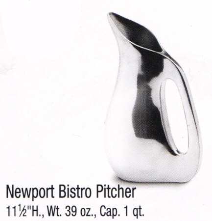 Newport Bistro (Armetale, Hollowware) Pitcher Water