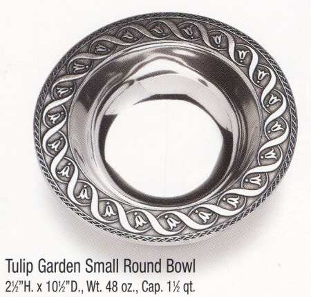 Tulip Garden (Armetale, Hollowware) 10" Round Bowl