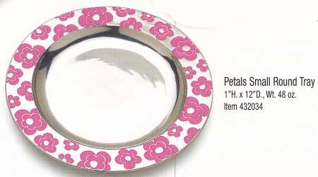 Petals (Armetale, Hollowware) 12" Round Tray