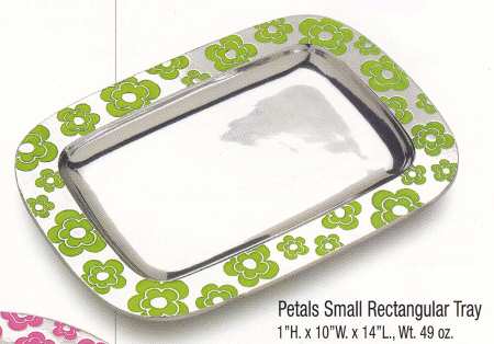 Petals (Armetale, Hollowware) 14" Rectangular Tray