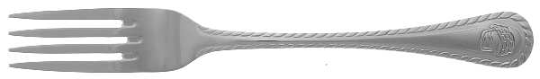 Basketweave (Stainless) Fork