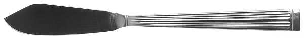 Modern Flute (Stainless) Flat Handle Master Butter Knife