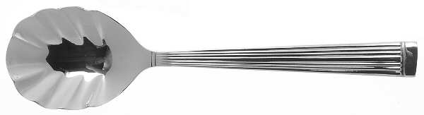 Modern Flute (Stainless) Sugar Shell Spoon